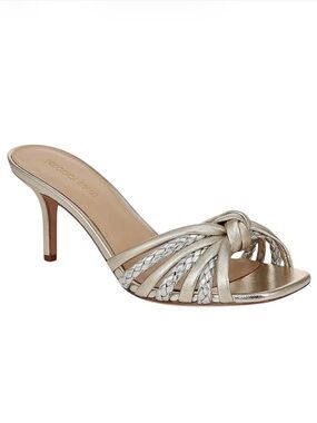 Veronica Beard Miss Knot heel Sandals Size 6 NEW